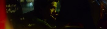 Movie still from “Royal - Vessel” (2019), directed by Riun Garner – Extreme Close Up shot, Over the shoulder angle
