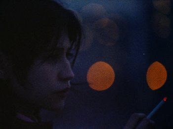 Movie still from “Gus Dapperton - Fill Me Up Anthem” (2019), directed by Gus Dapperton – Close Up shot, High angle