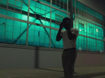 Movie still from “Nana - On My Momma” (2019), directed by Andrew Litten – Wide shot, Low angle