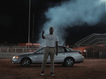 Movie still from “Nana - On My Momma” (2019), directed by Andrew Litten – Wide shot, Low angle