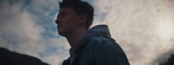 Movie still from “The Tourist Company - Conflicted/Restricted” (2019), directed by Farhad Ghaderi – Close Up shot, Low angle