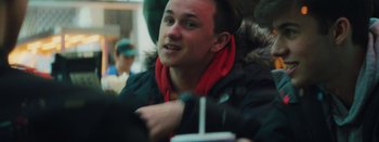 Movie still from “The Tourist Company - Conflicted/Restricted” (2019), directed by Farhad Ghaderi – Close Up shot, High angle