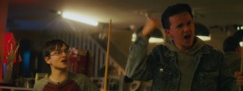 Movie still from “The Tourist Company - Conflicted/Restricted” (2019), directed by Farhad Ghaderi – Close Up shot, Over the shoulder angle