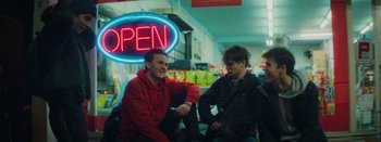 Movie still from “The Tourist Company - Conflicted/Restricted” (2019), directed by Farhad Ghaderi – Medium shot, Low angle