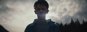 Movie still from “The Tourist Company - Conflicted/Restricted” (2019), directed by Farhad Ghaderi – Close Up shot, Low angle