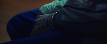 Movie still from “Prospa - Prayer” (2019), directed by João Retorta – Extreme Close Up shot, Overhead angle