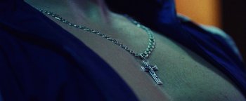 Movie still from “Prospa - Prayer” (2019), directed by João Retorta – Extreme Close Up shot, Overhead angle