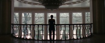 Movie still from “Prospa - Prayer” (2019), directed by João Retorta – Wide shot, Low angle