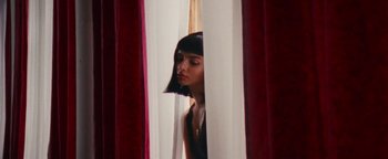 Movie still from “Prospa - Prayer” (2019), directed by João Retorta – Medium shot, Low angle