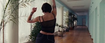 Movie still from “Prospa - Prayer” (2019), directed by João Retorta – Medium shot, Low angle