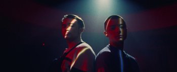 Movie still from “Prospa - Prayer” (2019), directed by João Retorta – Medium shot, Low angle