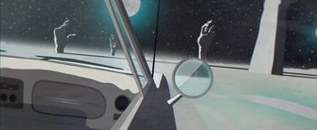 Movie still from “Lea Porcelain - The Love” (2019), directed by Jakob Schmidt – Extreme Close Up shot, High angle