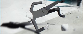 Movie still from “Lea Porcelain - The Love” (2019), directed by Jakob Schmidt – Extreme Close Up shot, Overhead angle