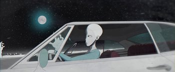 Movie still from “Lea Porcelain - The Love” (2019), directed by Jakob Schmidt – Medium shot, High angle