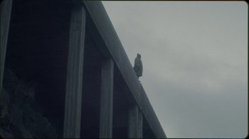 Movie still from “Jesse Markin - Jericho” (2019), directed by Kim Koponen – Extreme Wide shot, Low angle