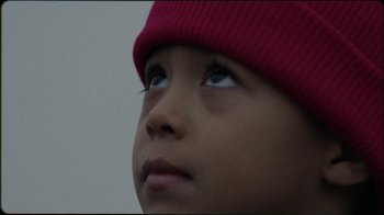 Movie still from “Jesse Markin - Jericho” (2019), directed by Kim Koponen – Extreme Close Up shot, Low angle