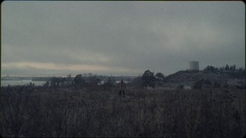 Movie still from “Jesse Markin - Jericho” (2019), directed by Kim Koponen – Extreme Wide shot, High angle