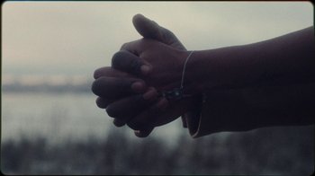 Movie still from “Jesse Markin - Jericho” (2019), directed by Kim Koponen – Extreme Close Up shot, High angle