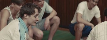 Movie still from “Masasolo - Just as Real” (2019), directed by Ida Andreasen – Close Up shot, Over the shoulder angle