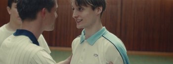 Movie still from “Masasolo - Just as Real” (2019), directed by Ida Andreasen – Close Up shot, Over the shoulder angle