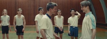 Movie still from “Masasolo - Just as Real” (2019), directed by Ida Andreasen – Medium shot, Over the shoulder angle