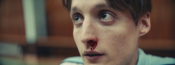 Movie still from “Masasolo - Just as Real” (2019), directed by Ida Andreasen – Extreme Close Up shot, Low angle