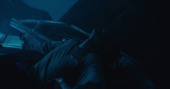 Movie still from “Majetic - Lead Halo” (2019), directed by Jillian Iscaro – Medium shot, Low angle