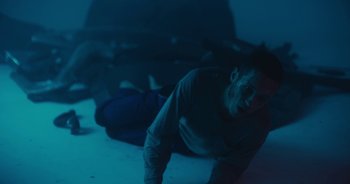 Movie still from “Majetic - Lead Halo” (2019), directed by Jillian Iscaro – Medium shot, High angle