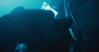 Movie still from “Majetic - Lead Halo” (2019), directed by Jillian Iscaro – Medium shot, Low angle