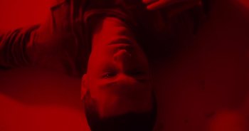 Movie still from “Majetic - Lead Halo” (2019), directed by Jillian Iscaro – Extreme Close Up shot, Overhead angle