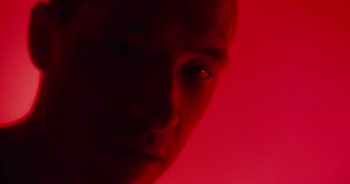 Movie still from “Majetic - Lead Halo” (2019), directed by Jillian Iscaro – Extreme Close Up shot, Low angle