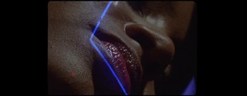 Movie still from “Noah Meah - Poolside” (2019), directed by Danny Griffioen – Extreme Close Up shot, Low angle