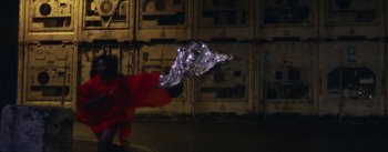 Movie still from “Noah Meah - Poolside” (2019), directed by Danny Griffioen – Medium shot, High angle