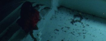 Movie still from “Noah Meah - Poolside” (2019), directed by Danny Griffioen – Extreme Close Up shot, Overhead angle