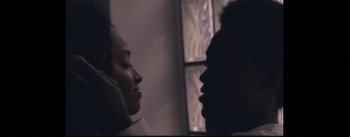 Movie still from “Noah Meah - Poolside” (2019), directed by Danny Griffioen – Close Up shot, Over the shoulder angle