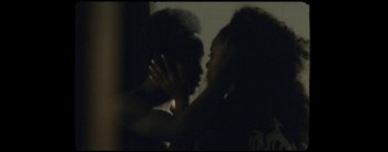 Movie still from “Noah Meah - Poolside” (2019), directed by Danny Griffioen – Extreme Close Up shot, Over the shoulder angle