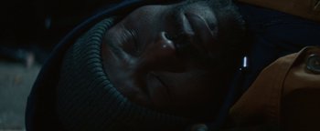 Movie still from “Vonavi - Sunburst feat. Run Rivers” (2019), directed by Daniel Uribe – Extreme Close Up shot, Overhead angle