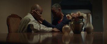 Movie still from “Vonavi - Sunburst feat. Run Rivers” (2019), directed by Daniel Uribe – Close Up shot, Over the shoulder angle