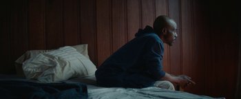 Movie still from “Vonavi - Sunburst feat. Run Rivers” (2019), directed by Daniel Uribe – Medium shot, High angle