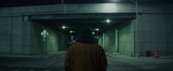 Movie still from “Vonavi - Sunburst feat. Run Rivers” (2019), directed by Daniel Uribe – Medium shot, Low angle