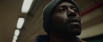 Movie still from “Vonavi - Sunburst feat. Run Rivers” (2019), directed by Daniel Uribe – Extreme Close Up shot, Low angle