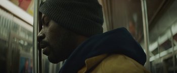 Movie still from “Vonavi - Sunburst feat. Run Rivers” (2019), directed by Daniel Uribe – Close Up shot, Over the shoulder angle