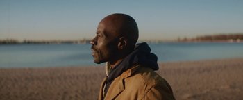 Movie still from “Vonavi - Sunburst feat. Run Rivers” (2019), directed by Daniel Uribe – Close Up shot, Low angle