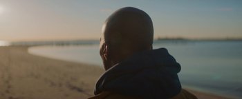 Movie still from “Vonavi - Sunburst feat. Run Rivers” (2019), directed by Daniel Uribe – Extreme Close Up shot, Low angle
