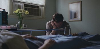 Movie still from “Abstrackt Keal Agram - For No One” (2019), directed by Romain Laurent – Medium shot, Over the shoulder angle