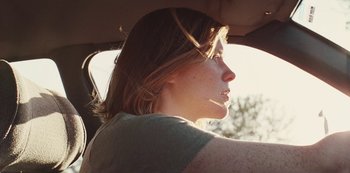 Movie still from “Abstrackt Keal Agram - For No One” (2019), directed by Romain Laurent – Close Up shot, Over the shoulder angle