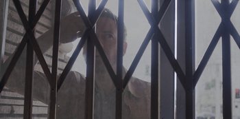 Movie still from “Abstrackt Keal Agram - For No One” (2019), directed by Romain Laurent – Extreme Close Up shot, Low angle