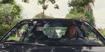 Movie still from “Abstrackt Keal Agram - For No One” (2019), directed by Romain Laurent – Medium shot, Low angle