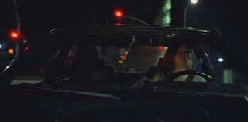 Movie still from “Abstrackt Keal Agram - For No One” (2019), directed by Romain Laurent – Close Up shot, Low angle