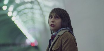 Movie still from “Abstrackt Keal Agram - For No One” (2019), directed by Romain Laurent – Close Up shot, Low angle